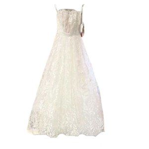 Victoria Soprano | Armina Wedding dress | White & Blush | Size 44